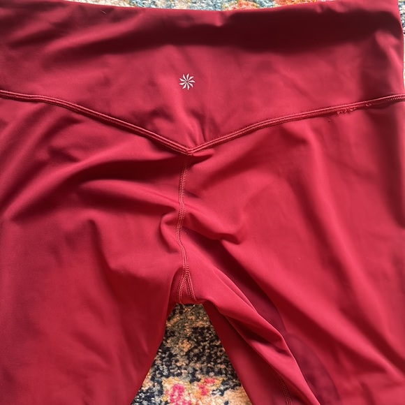 Athleta Pants & Jumpsuits Athleta Red 78 Leggings Poshmark